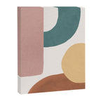 Abstract Earth 1-2 - Painted Shapes Canvas Print Gallery Image 6