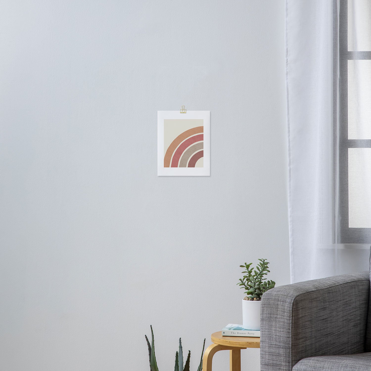 Abstract rainbow 1 Art Print Gallery Image 3