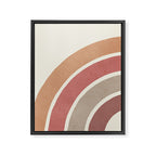 Abstract rainbow 1 Framed Canvas Print Gallery Image 6