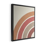 Abstract rainbow 1 Framed Canvas Print Gallery Image 2
