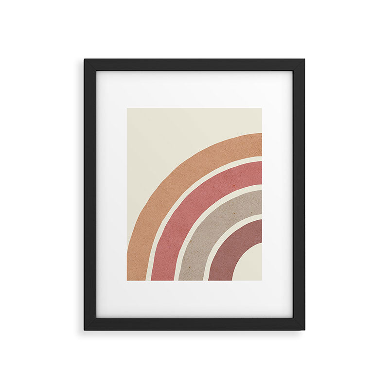 Abstract rainbow 1 Framed Art Print Gallery Image 5