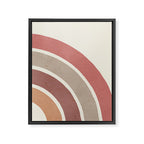 Abstract rainbow 2 Framed Canvas Print Gallery Image 6