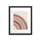 Abstract rainbow 2 Framed Art Print Gallery Image 5