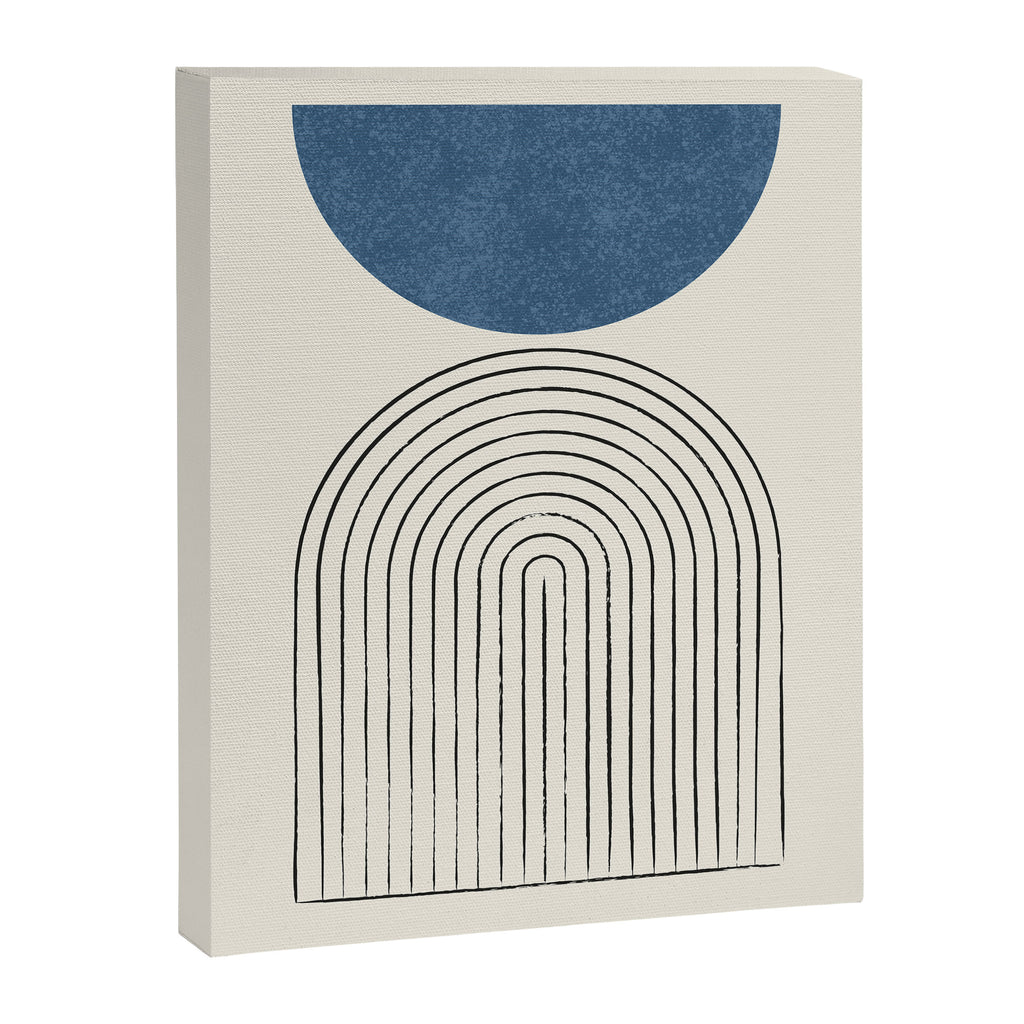 Arch Balance Blue Canvas Print Gallery Image 6