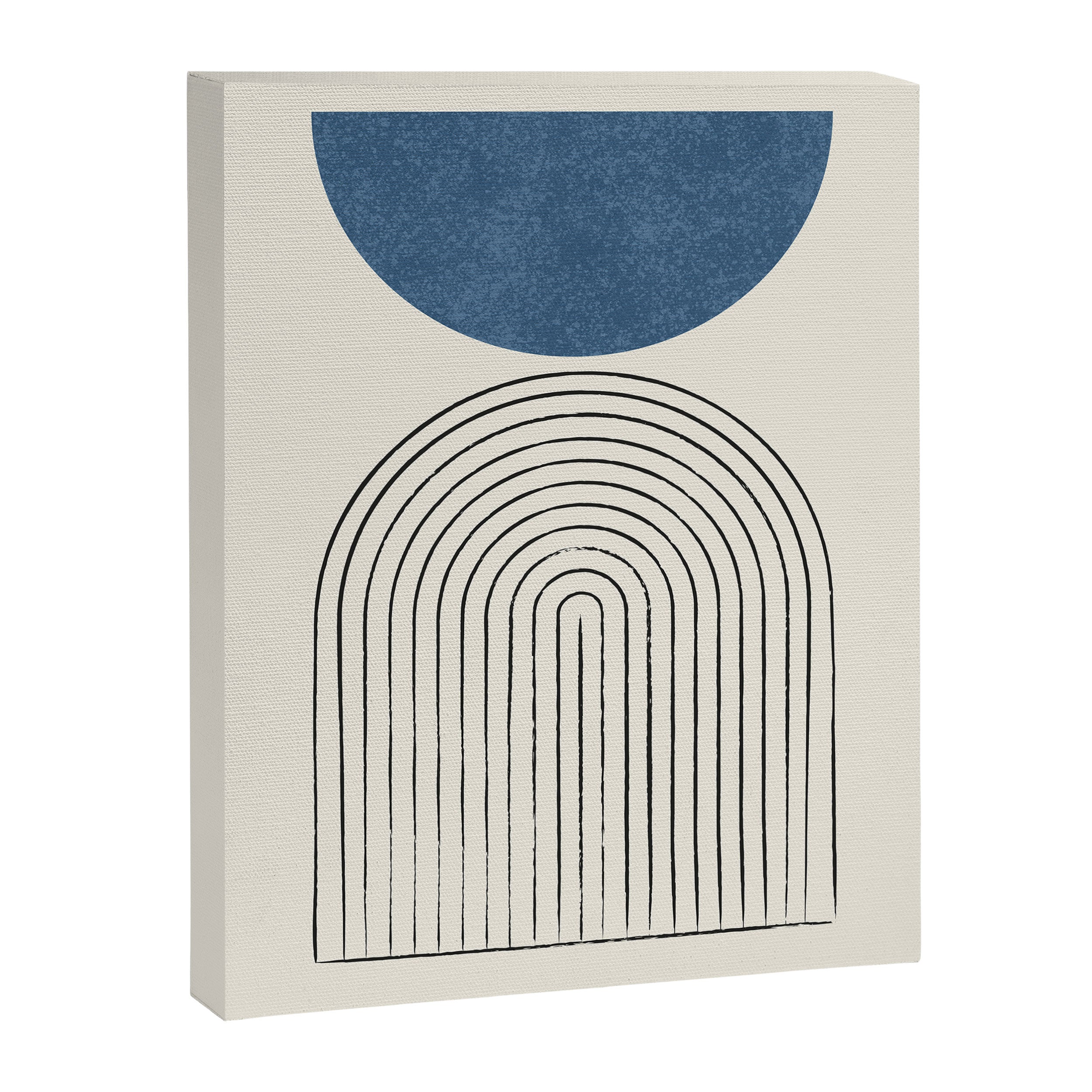 Arch Balance Blue Canvas Print Gallery Image 6