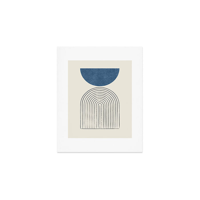 Arch Balance Blue Art Print Gallery Image 1