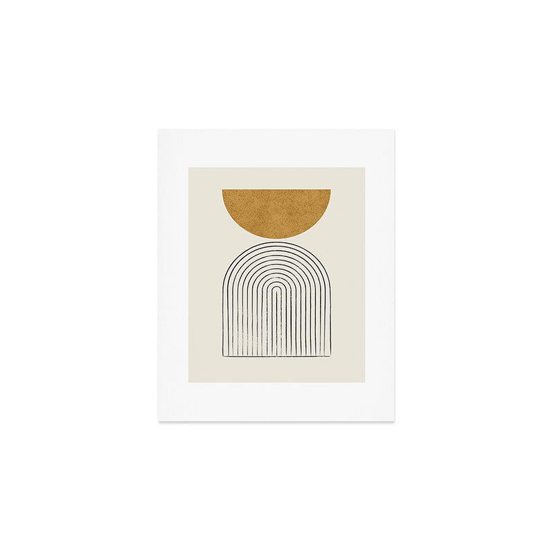 Arch Balance Gold Art Print Gallery Image 1