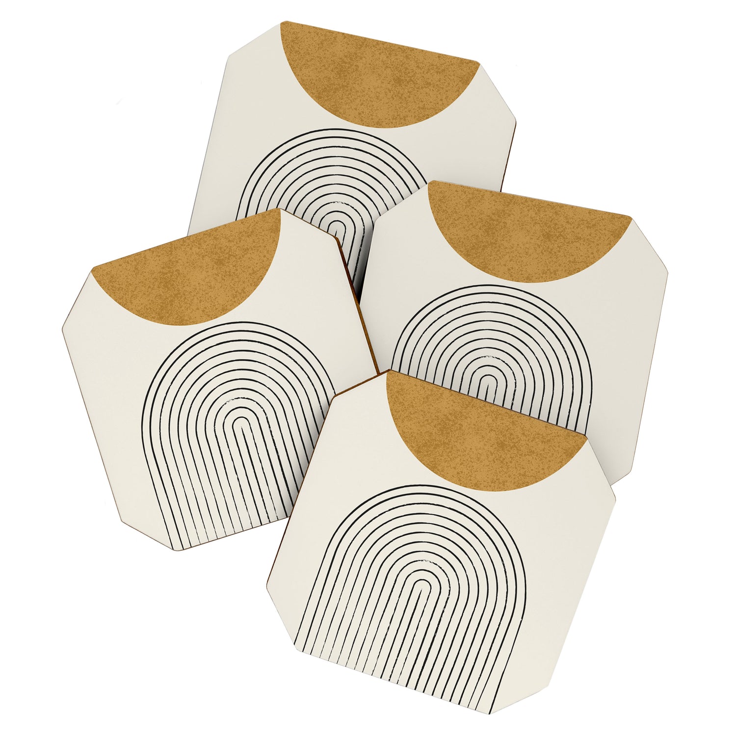 Arch Balance Gold Coaster Gallery Image 1