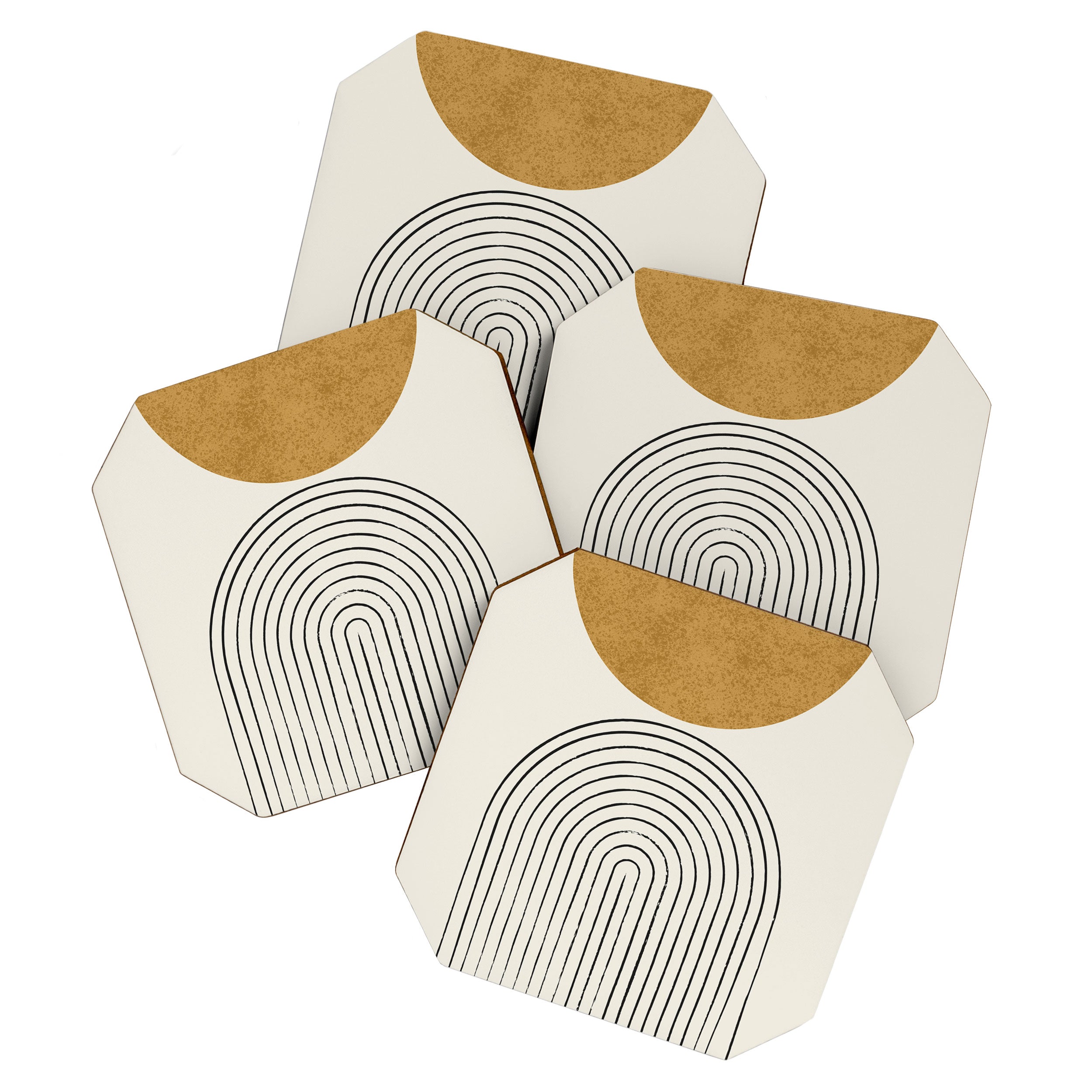 Arch Balance Gold Coaster Gallery Image 1