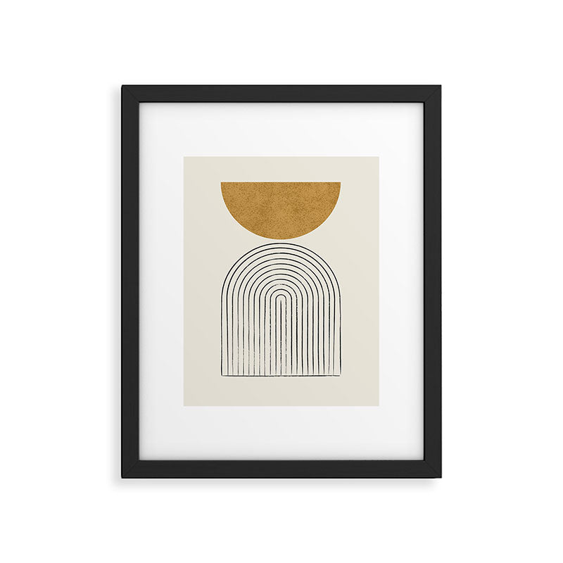 Arch Balance Gold Framed Art Print Gallery Image 5