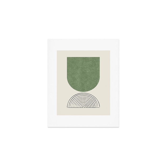 Arch balance green 2 Art Print Gallery Image 1