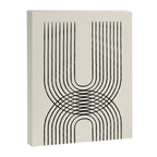 Arch duo 1 Mid century modern Canvas Print Gallery Image 8
