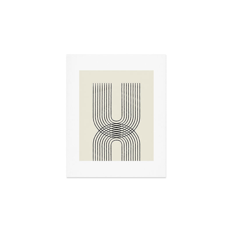 Arch duo 1 Mid century modern Art Print Gallery Image 1