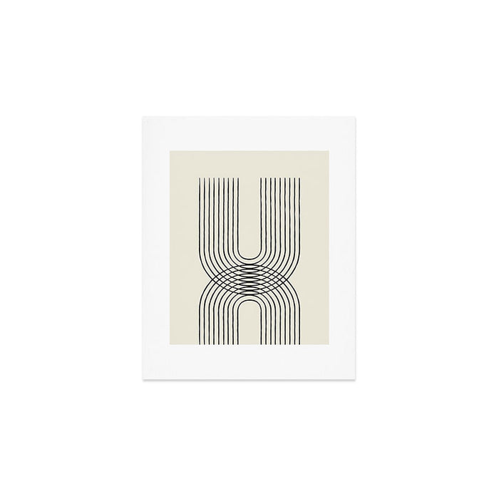 Arch duo 1 Mid century modern Art Print Gallery Image 1