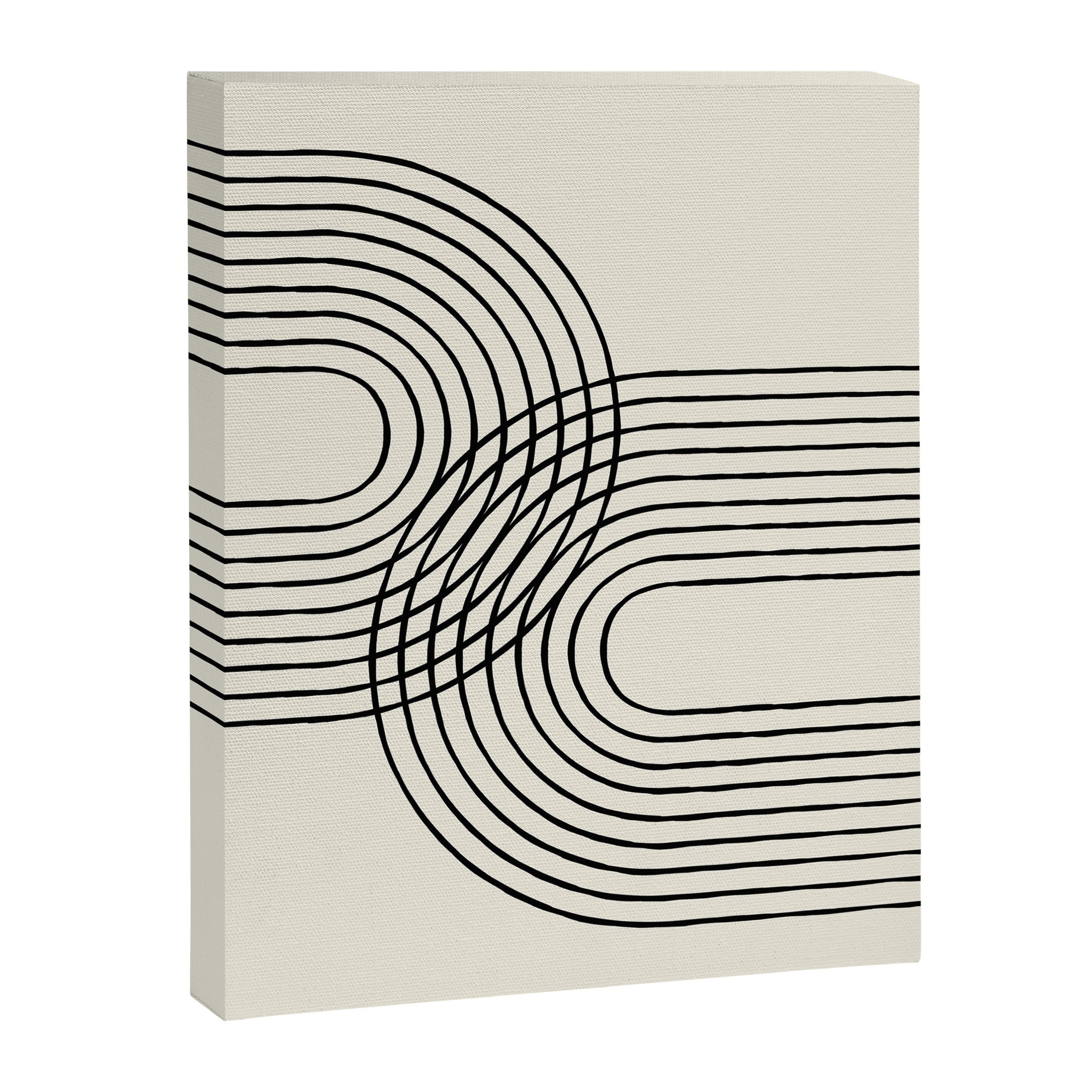 Arch duo 2 Mid century modern Canvas Print Gallery Image 8