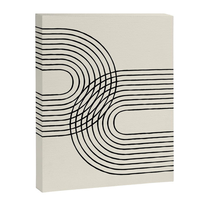 Arch duo 2 Mid century modern Canvas Print Gallery Image 1