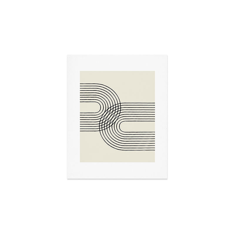 Arch duo 2 Mid century modern Art Print Gallery Image 1