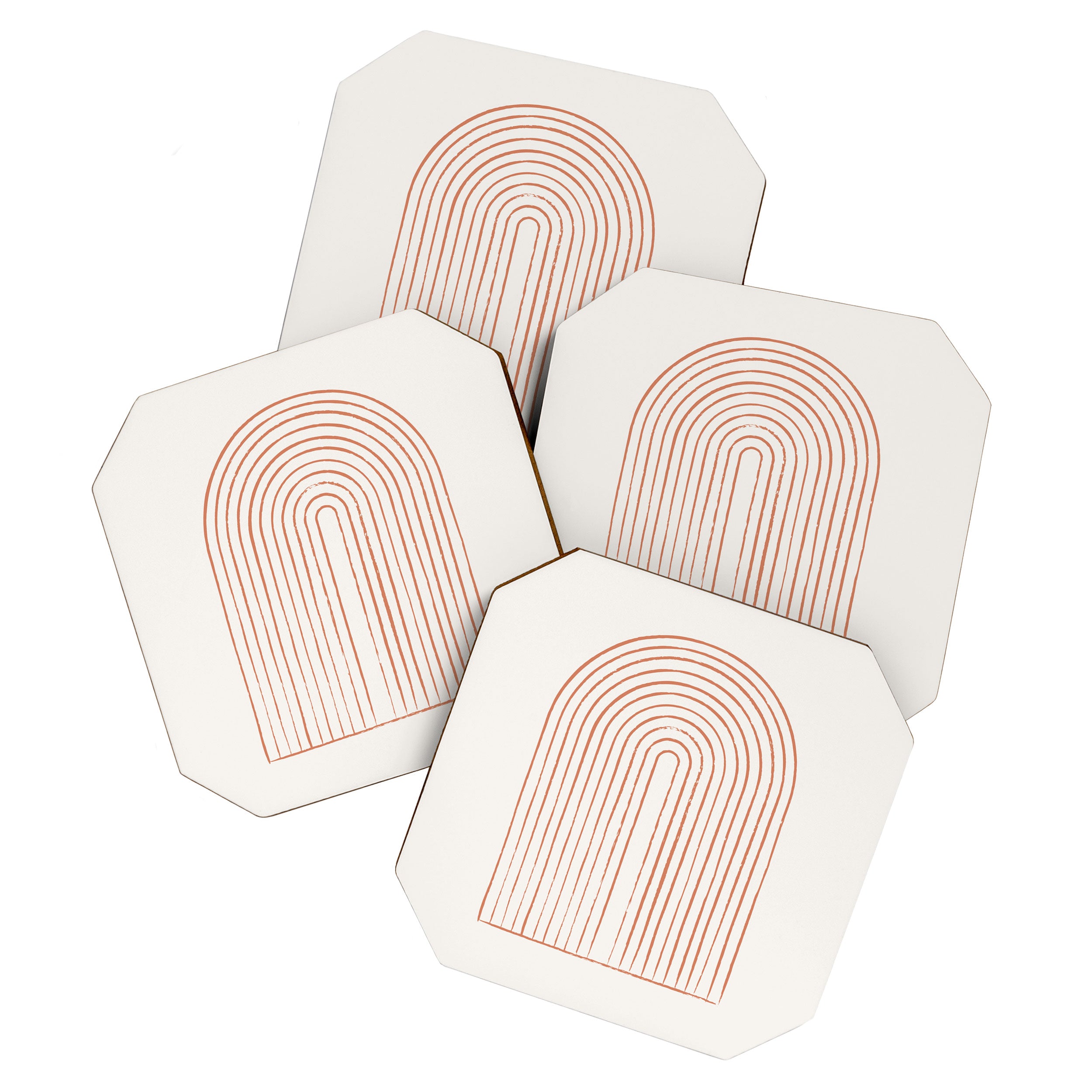 Arch Dusty Orange Coaster Gallery Image 1
