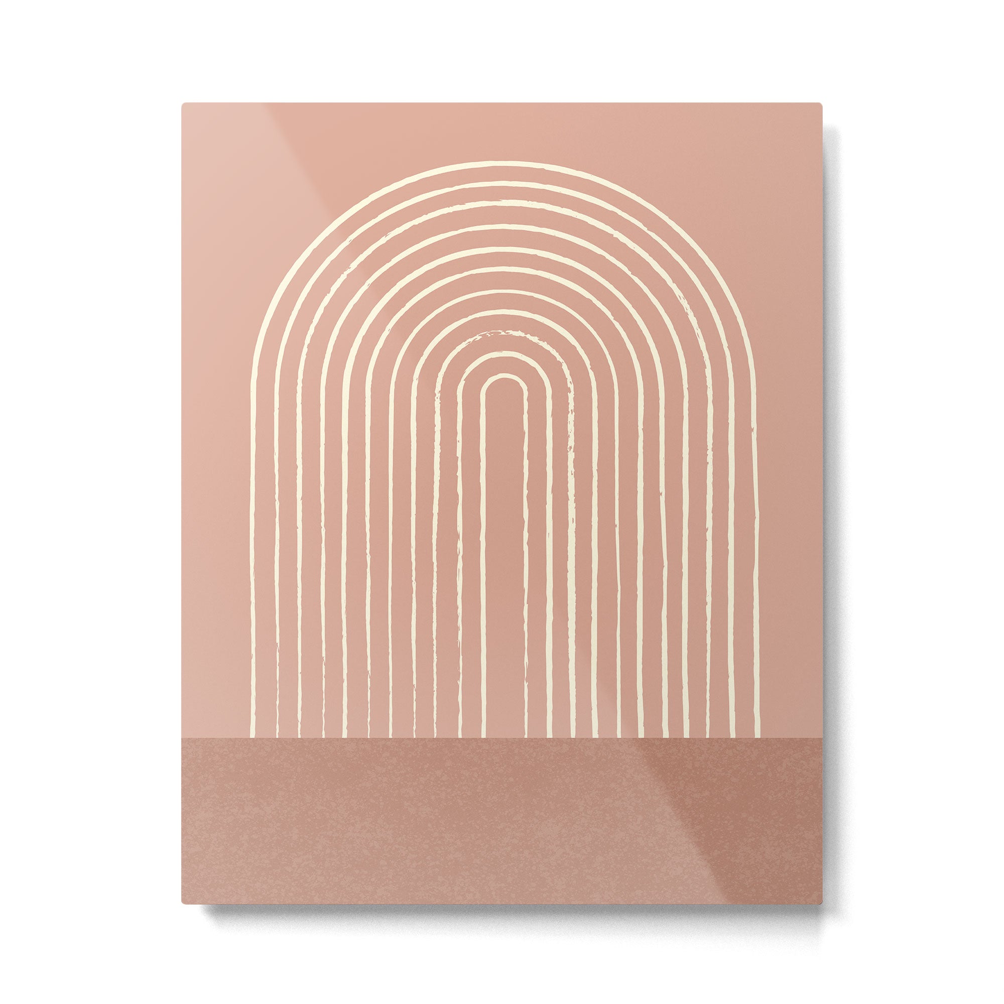 Arch Terra Pink Metal Print Gallery Image 6