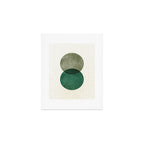 Circle Abstract - Greenery Art Print Gallery Image 1