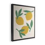 Citrus - Illustration Framed Canvas Print Gallery Image 2