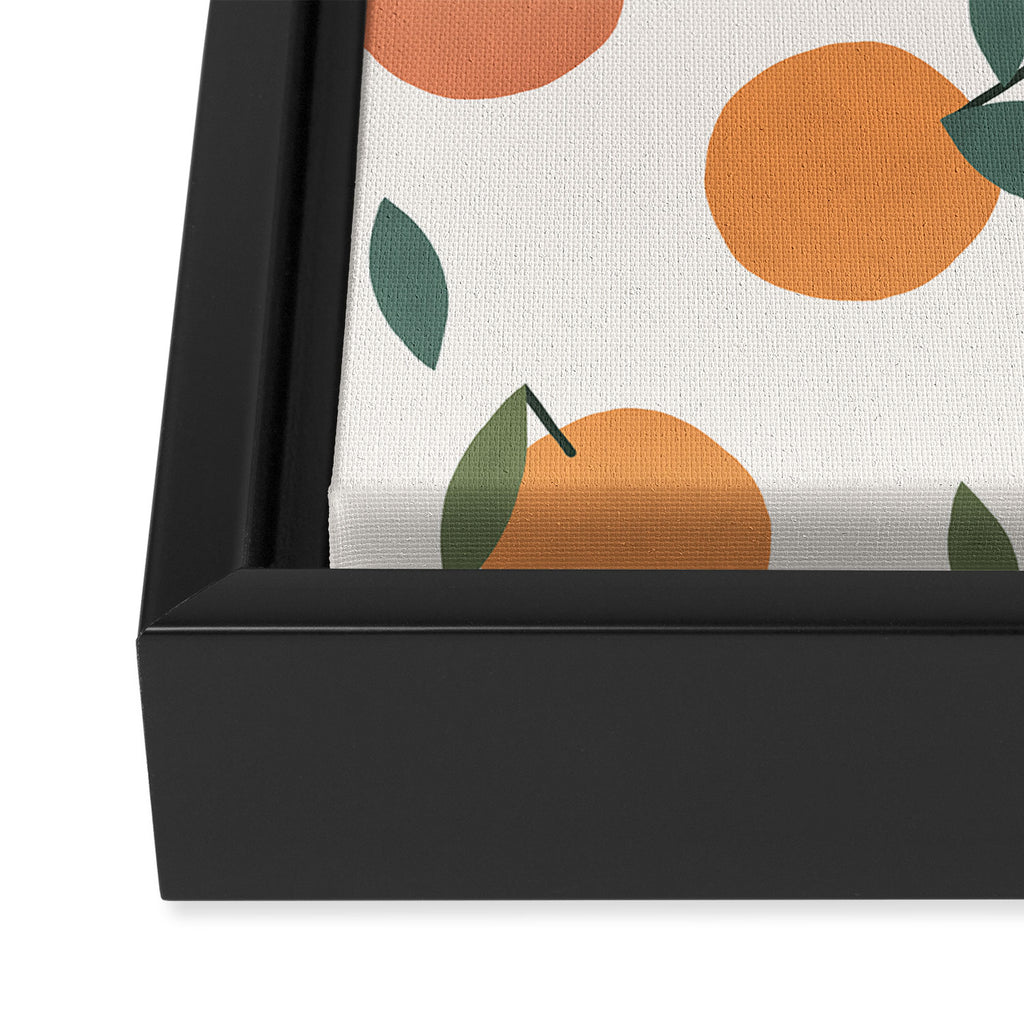 Clementines  Framed Canvas Print Gallery Image 3