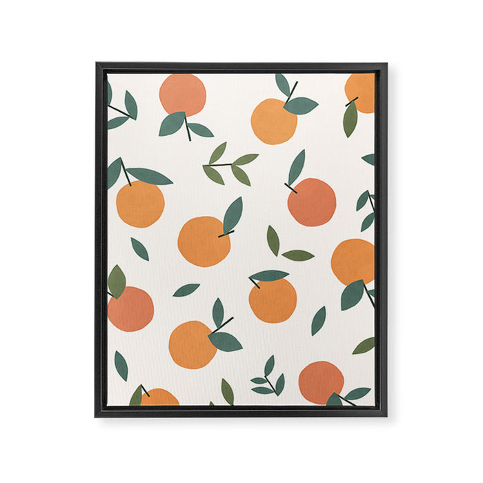 Clementines  Framed Canvas Print Gallery Image 1