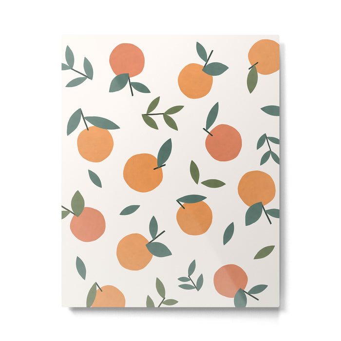 Clementines  Metal Print Gallery Image 1