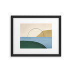 Coastal Landscape 1 Framed Art Print Gallery Image 5