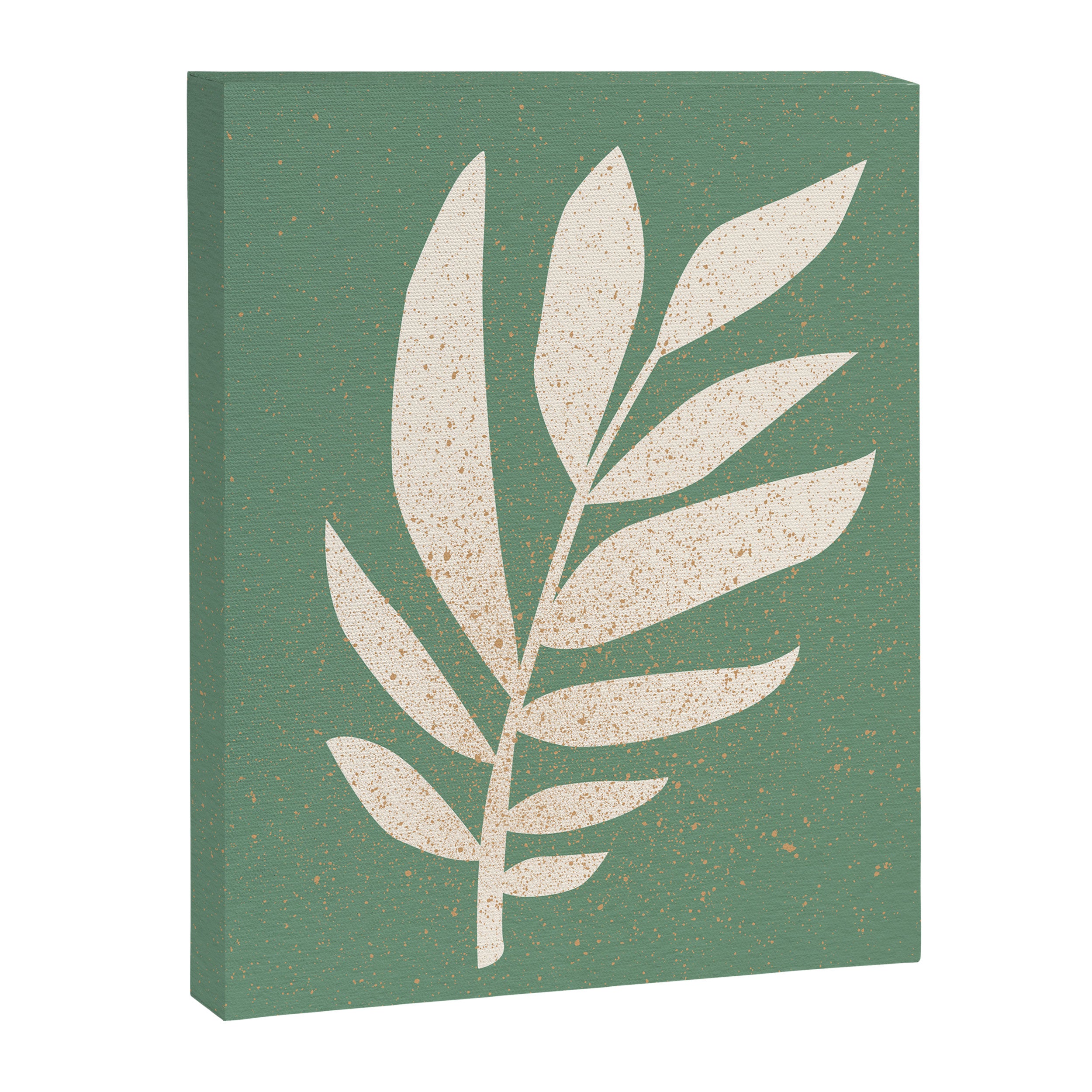 Cut-out Plant - Green Canvas Print Gallery Image 8