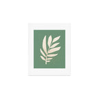 Cut-out Plant - Green Art Print Gallery Image 1