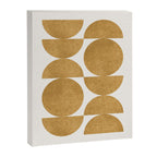 Gold Retro Scandinavian - Mid Century Modern Canvas Print Gallery Image 6