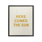 Here comes the sun Framed Canvas Print Gallery Image 6