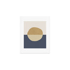 Horizon Abstract - Gold Art Print Gallery Image 1