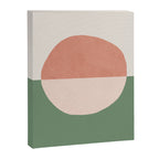 Horizon Abstract - Pink Canvas Print Gallery Image 6