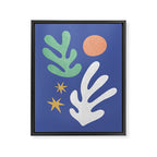 Inspired by Matisse - Seagrass and Sun 1-2  Framed Canvas Print Gallery Image 6