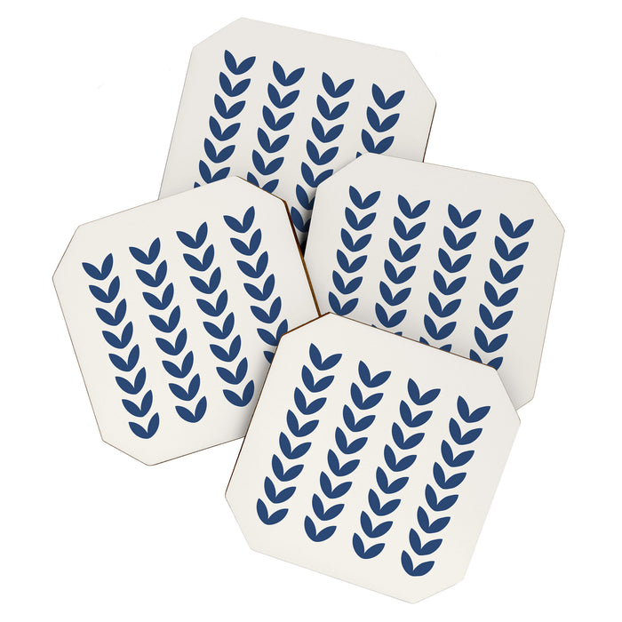 Leaf Pattern - Scandinavian Coaster Gallery Image 1