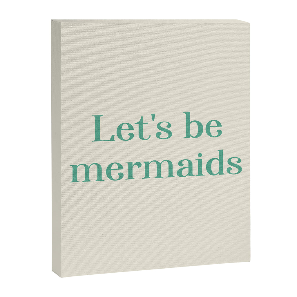 Let's Be Mermaids Canvas Print Gallery Image 6