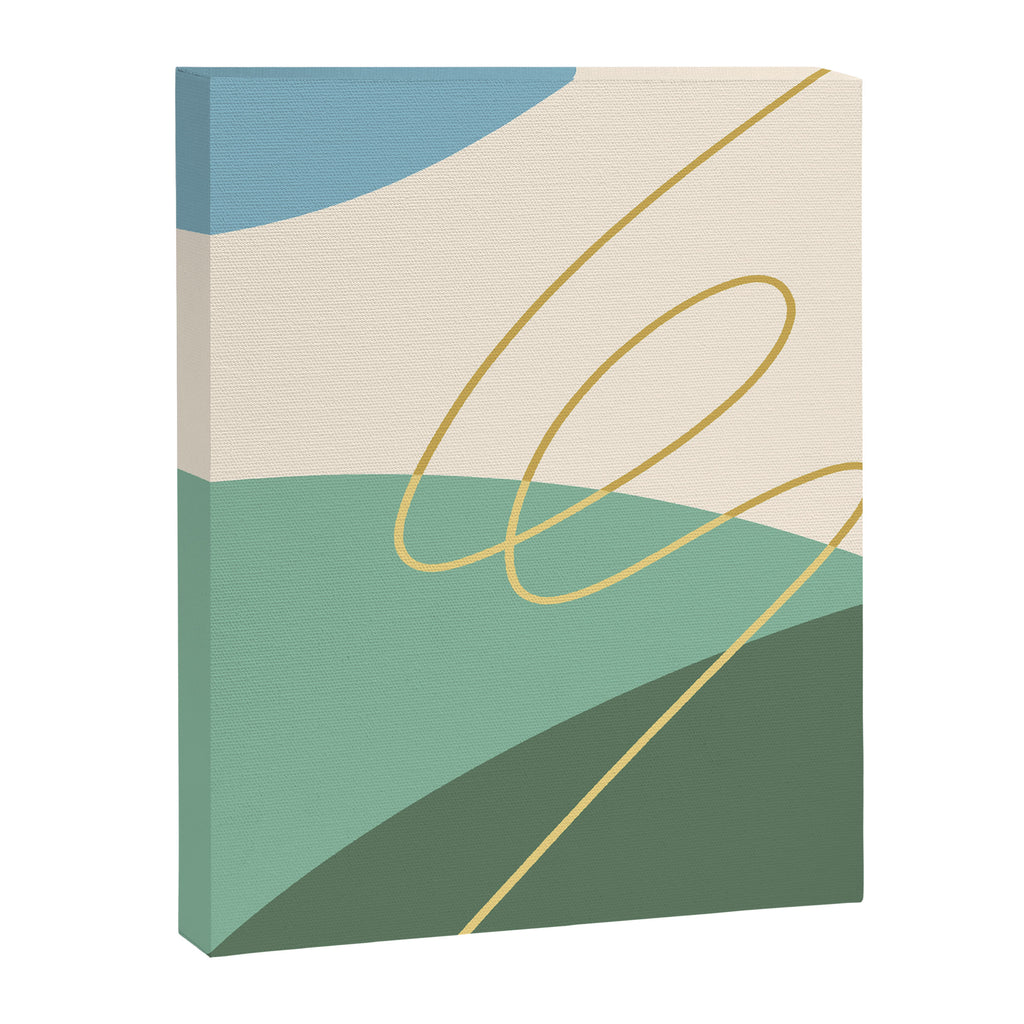 Line Art Scenery 2 Canvas Print Gallery Image 6