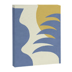 Mediterranean Abstract - Blue Gold Canvas Print Gallery Image 6