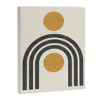 Mid century modern - arch suns Canvas Print Gallery Image 6