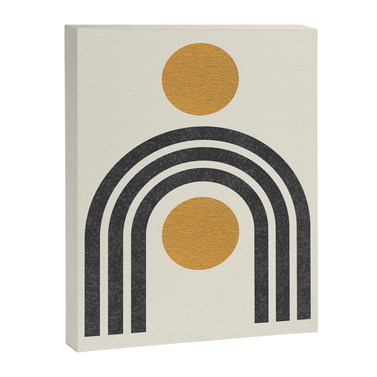 Mid century modern - arch suns Canvas Print Gallery Image 6