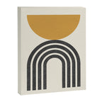 Mid century modern - half sun arch Canvas Print Gallery Image 6