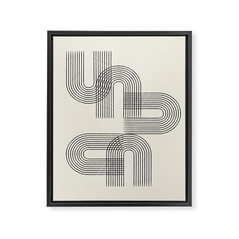 Mid-century dance Framed Canvas Print Gallery Image 8