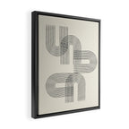 Mid-century dance Framed Canvas Print Gallery Image 2