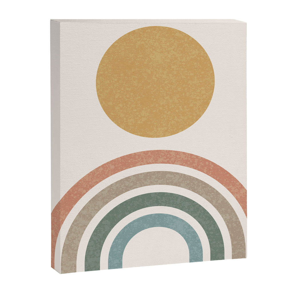 Mid-Century Modern Rainbow Canvas Print Gallery Image 6