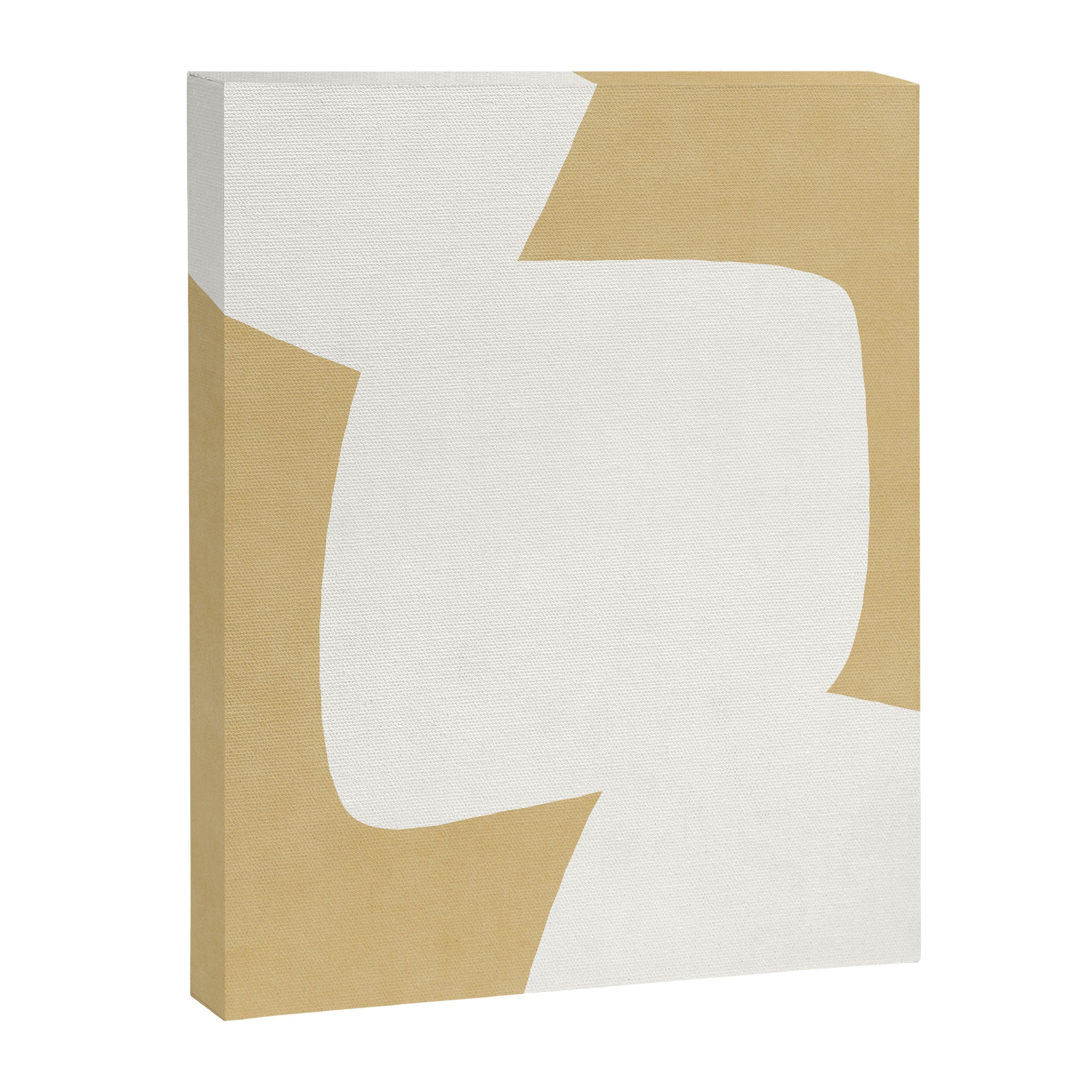 Minimal Shapes gold Canvas Print Gallery Image 6
