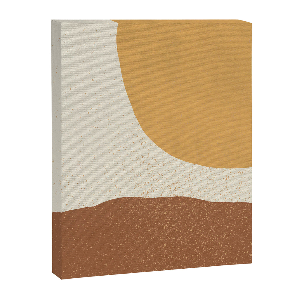 Minimalist Painting - Gold Brown Canvas Print Gallery Image 6