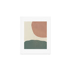 Minimalist Painting - Terra Green Art Print Gallery Image 1