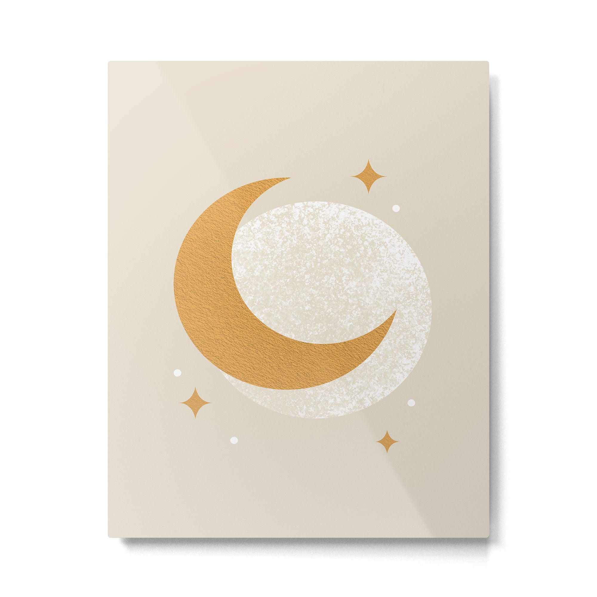 Moon Sparkle - Celestial Metal Print Gallery Image 6